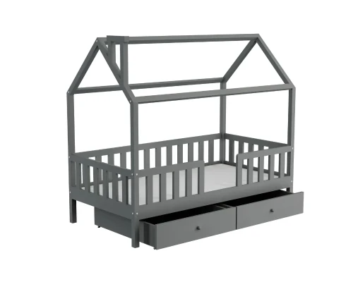 Hausbett 120x200 Mit Schubladen