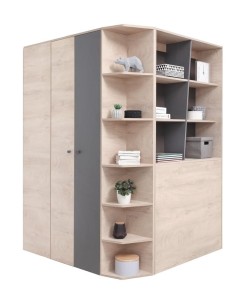 DARLA A Kinderzimmer-Set Jugendzimmer-Set mit Eckschrank Deine Möbel