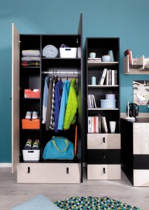 PETRA P03 Kleiderschrank mit Schubladen Deine Möbel