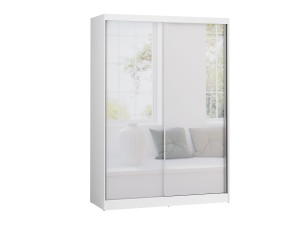 LONDON Kleiderschrank Schwebetürenschrank mit Spiegeltüren Deine Möbel