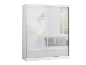 LONDON Kleiderschrank Schwebetürenschrank mit Spiegeltüren Deine Möbel