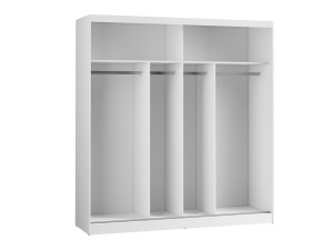 LONDON Kleiderschrank Schwebetürenschrank mit Spiegeltüren Deine Möbel