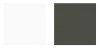 Farbkombination aus Weiß und Anthrazit als Farbmuster für modernes Möbeldesign.