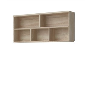 TOBBI BIS 6 Jugendzimmer-Set mit Schwebetürenschrank Sonoma Eiche/Weiß Matt Deine Möbel
