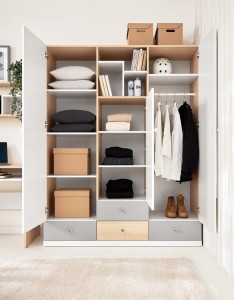 POKO 7 Kinderzimmer-Set Jugendzimmer-Set mit Hängeregal Deine Möbel