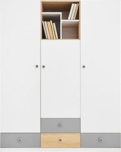 POKO 7 Kinderzimmer-Set Jugendzimmer-Set mit Hängeregal Deine Möbel