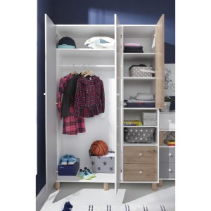FELIX 01 Kleiderschrank 120 cm Deine Möbel