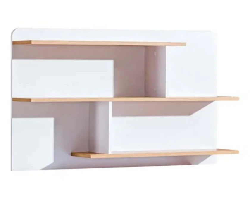 LUKA L8 Hängregal 110 cm Breit Weiß Matt/Eiche Deine Möbel