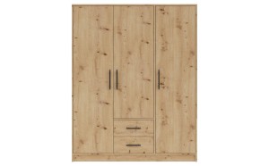 SAM SR2 Kleiderschrank 3-türig Garderobe Garderobensystem Artisan Deine Möbel