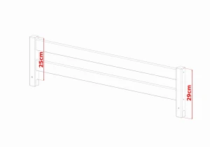 PIA 90x200 Aschgrau Etagenbett Deine Möbel