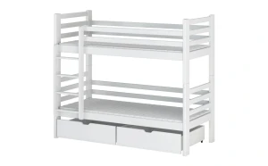 PIA 90x200 Weiß Etagenbett Deine Möbel