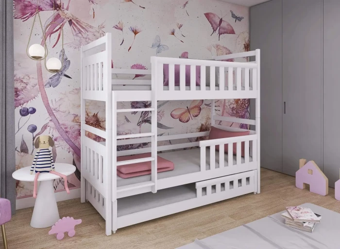 Etagenbett für 3 Kinder EVA