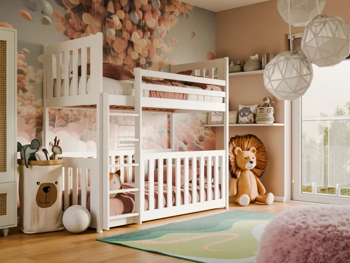 Etagenbett für 2 Kinder KARL