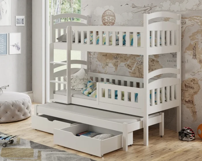 Etagenbett für 3 Kinder DAVI III