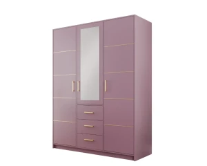 LABOO II D3 D4 Kleiderschrank 3-türig 4-türig mit Schubladen Spiegel