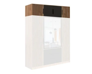 LABOO LUX D2 D3 D4 Kleiderschrank Lamellen 2-türig 3-türig 4-türig mit Schubladen Spiegel