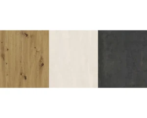 L-QU02 Kleiderschrank 130 cm Deine Möbel