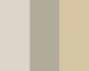Erdtöne-Farbkombination mit Beige, warmem Graubraun und Sandgelb.