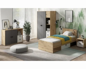 KAMI 2 Kinderzimmer-Set Kindermöbel Jugendmöbel