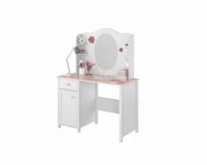 L-LU03 Schreibtisch Weiß Deine Möbel