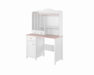 L-LU04 Regal zum Schreibtisch Weiß Deine Möbel