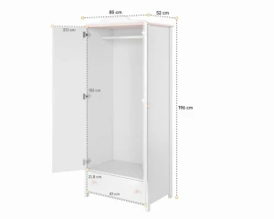 L-LU001 Kinderzimmer-Set Jugendzimmer-Set mit Schreibtisch Deine Möbel