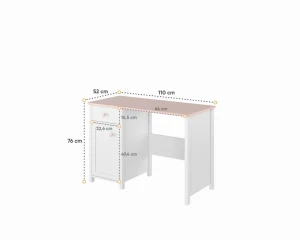 L-LU001 Kinderzimmer-Set Jugendzimmer-Set mit Schreibtisch Deine Möbel