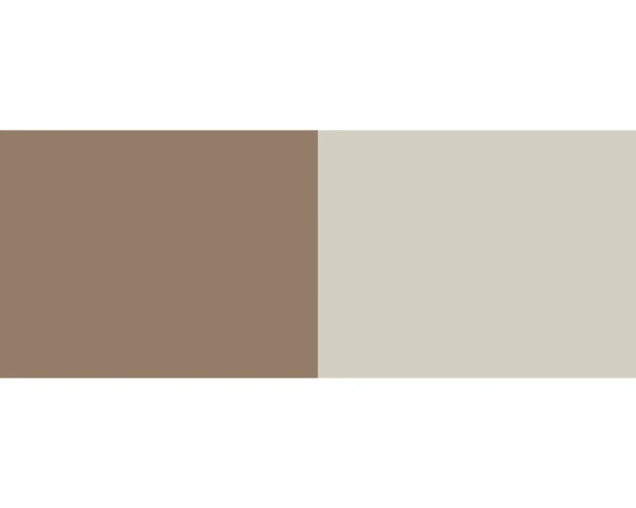 Farbmuster in Braun und Beige für Möbeldesign.