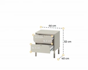 L-HR002 Kinderzimmer-Set Jugendzimmer-Set mit Kommode Deine Möbel