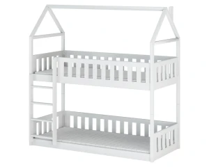 PAULINE Etagenbett Bodenbett Hausbett für 2 Kinder Deine Möbel