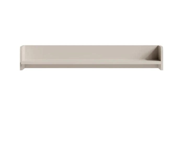 Modernes Wandregal in Beige aus der Georgia Serie