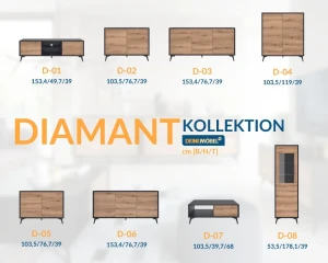 DIAMANT 04 Kommode Deine Möbel