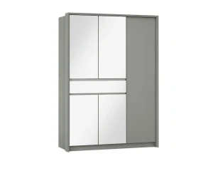 SIMI 157 / 200 Kleiderschrank  mit Schubladen und Spiegel Deine Möbel 24