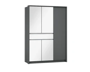 SIMI 157 / 200 Kleiderschrank  mit Schubladen und Spiegel Deine Möbel 24