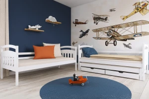 ALAN 90x200 Natur Kiefer Etagenbett Deine Möbel