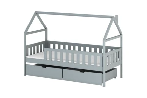 DOLLY 90x200 Aschgrau Kinderbett Deine Möbel