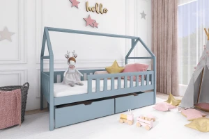 DOLLY 90x200 Aschgrau Kinderbett Deine Möbel