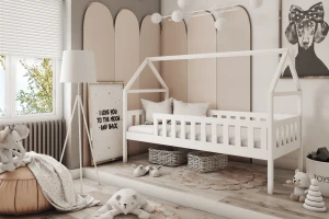 DOLLY 90x200 Weiß Kinderbett Deine Möbel