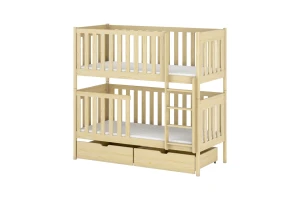 ELSA 90x200 Natur Kiefer Etagenbett Deine Möbel