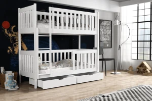 ELSA 90x200 Weiß Etagenbett Deine Möbel