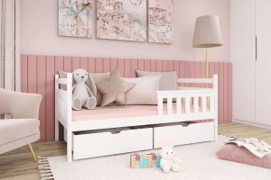 EMILY 90x200 Weiß Kinderbett Deine Möbel