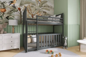 KARL 90x200 Graphit Etagenbett Deine Möbel