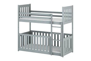 KARL 90x200 Aschgrau Etagenbett Deine Möbel