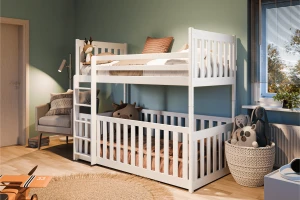 KARL 90x200 Natur Kiefer Etagenbett Deine Möbel