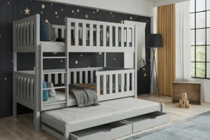 LUKAS 90x200 Graphit Etagenbett Deine Möbel