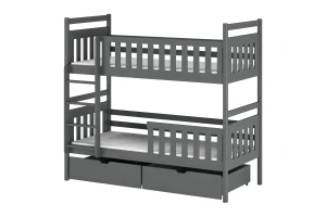 MICO 90x200 Graphit Etagenbett Deine Möbel