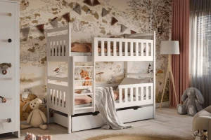 MICO 90x200 Natur Kiefer Etagenbett Deine Möbel