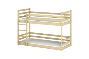 MINI 90x200 Natur Kiefer Etagenbett Deine Möbel