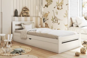 NATALIE 90x200 Weiß Kinderbett Deine Möbel