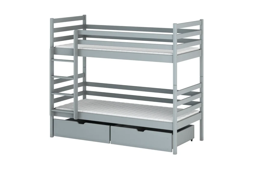 NEMO 90x200 Aschgrau Etagenbett Deine Möbel